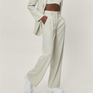 Nasty Gal High Waist Tailored Pant